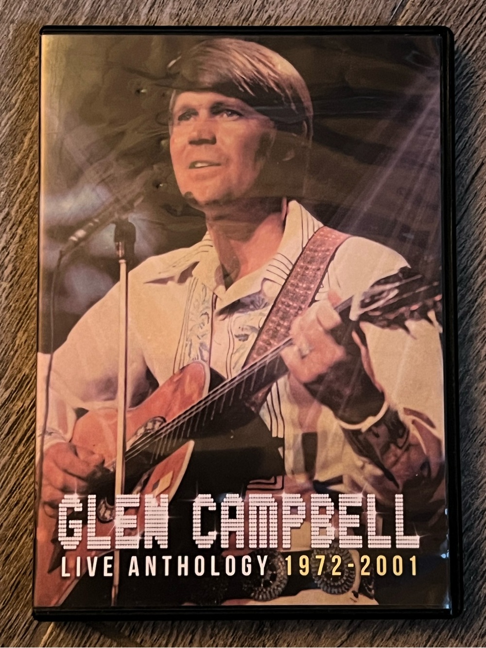5/$20 Glen Campbell Live Anthology 1972–2001 DVD CD Combo Country Music